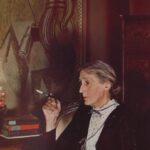 Virginia Woolf Photographed by Gisele Freund, 1935. The Manfred Heiting Collection.