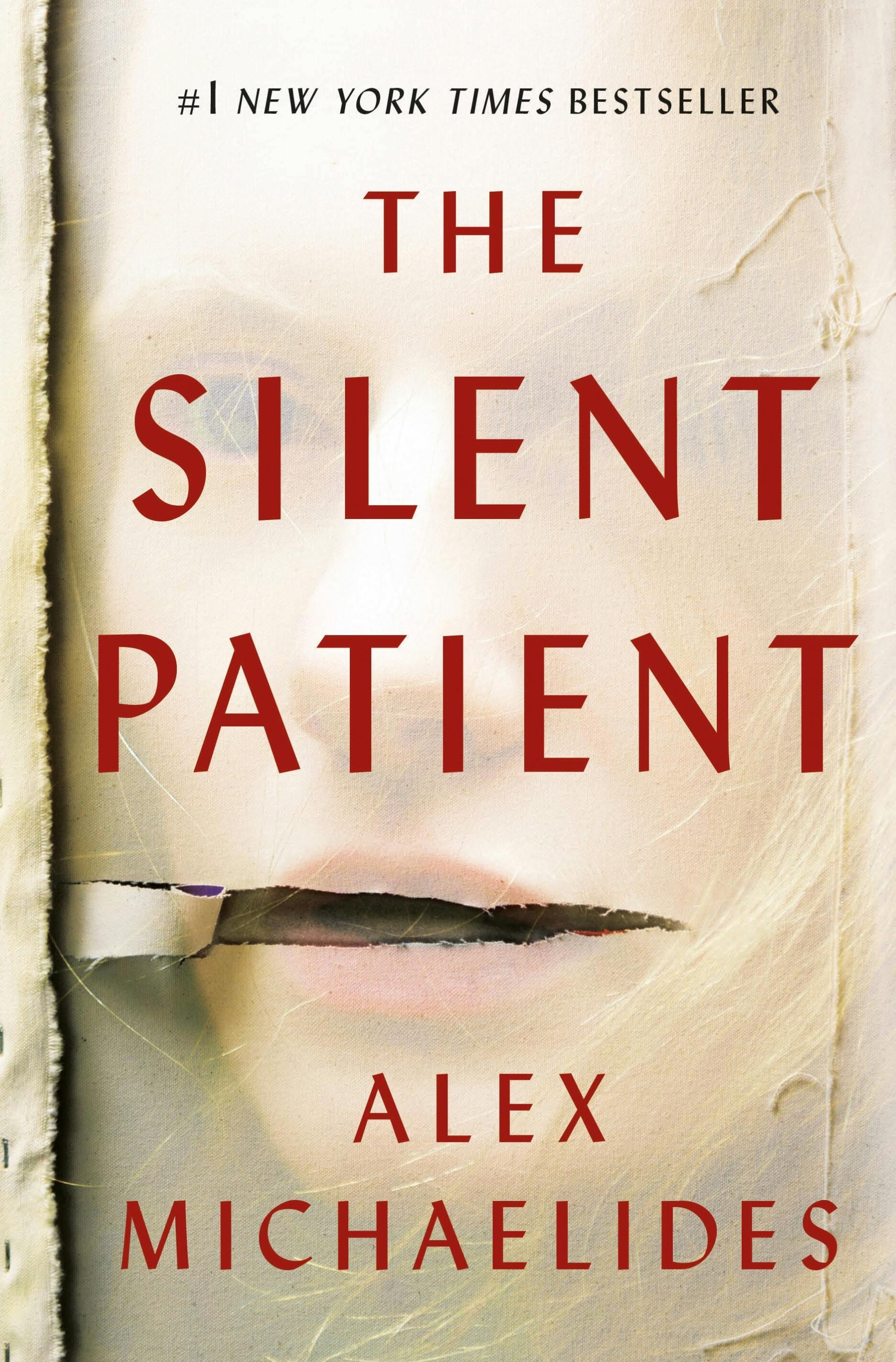 Image of the book cover of "The Silent Patient" by Alex Michaelides.