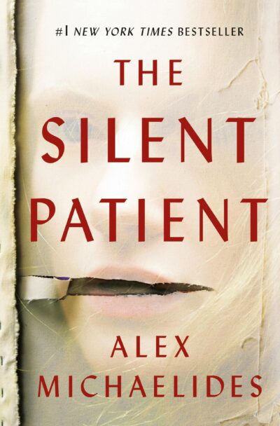 Image of the book cover of "The Silent Patient" by Alex Michaelides.