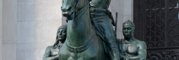 Theodore Roosevelt Statue in the Museum of Natural History